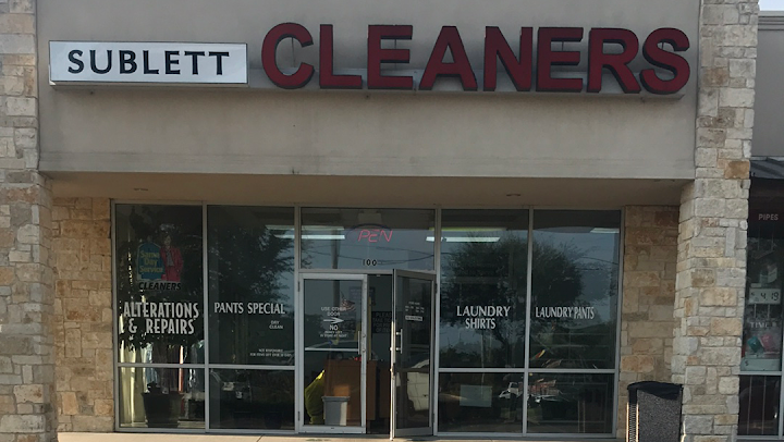 Sublett Cleaners storefront photo from Google