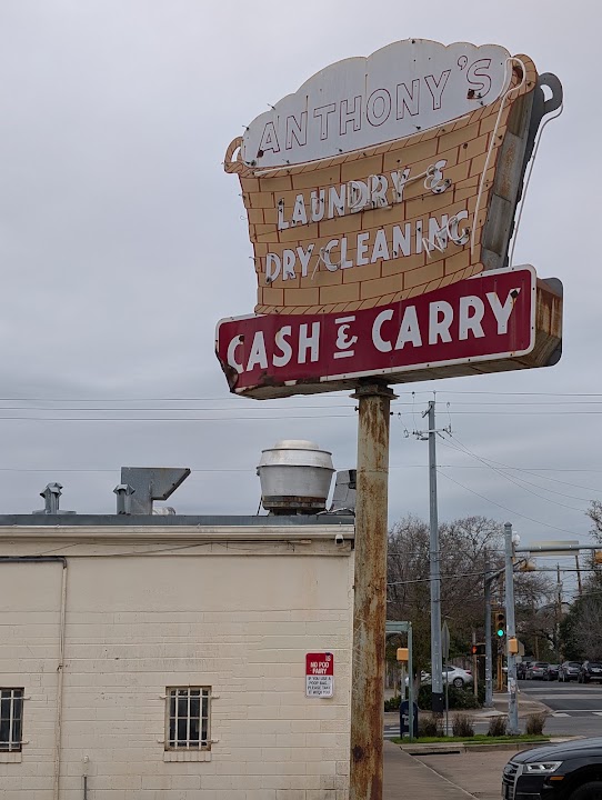 Anthony's Laundry and Dry Cleaners storefront photo from Google