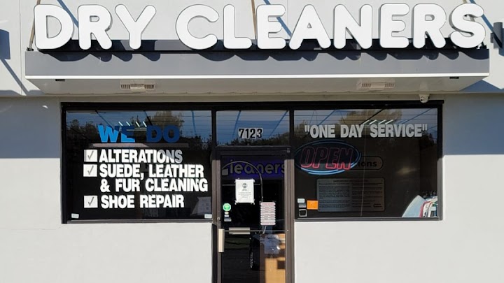 Custom Cleaners storefront photo from Google