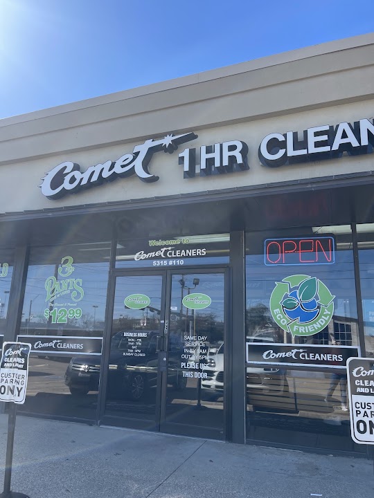 Comet Cleaners storefront photo from Google