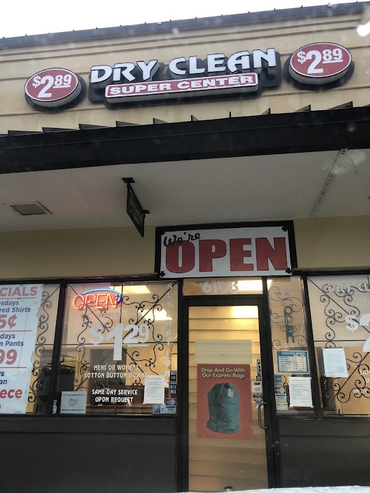 Dry Clean Super Center storefront photo from Google