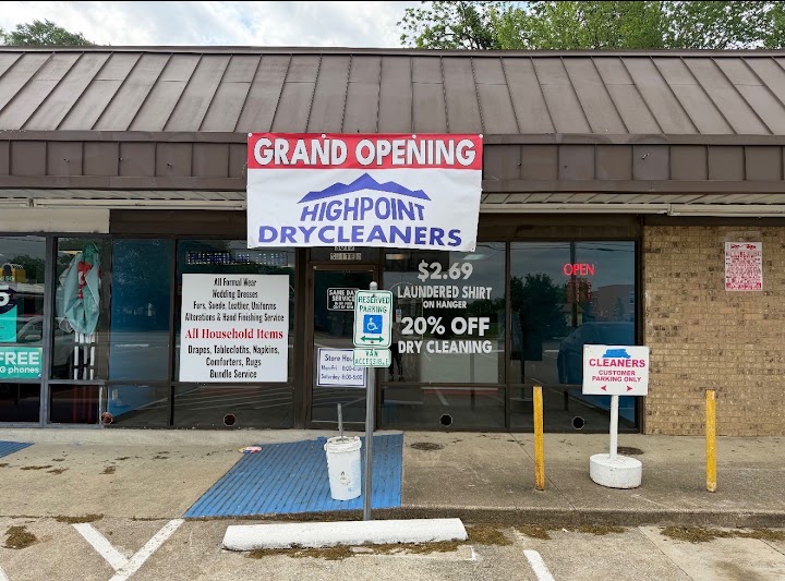 Highpoint Dry Cleaners storefront photo from Google
