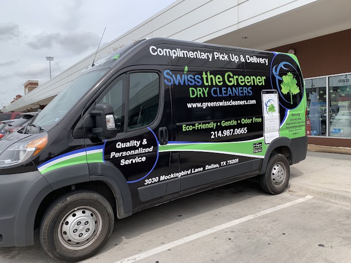 Swiss the Greener Dry Cleaners storefront photo from Google