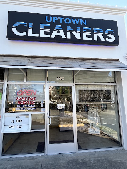 Uptown Cleaners storefront photo from Google
