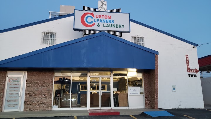 Custom Cleaners & Shirt storefront photo from Google