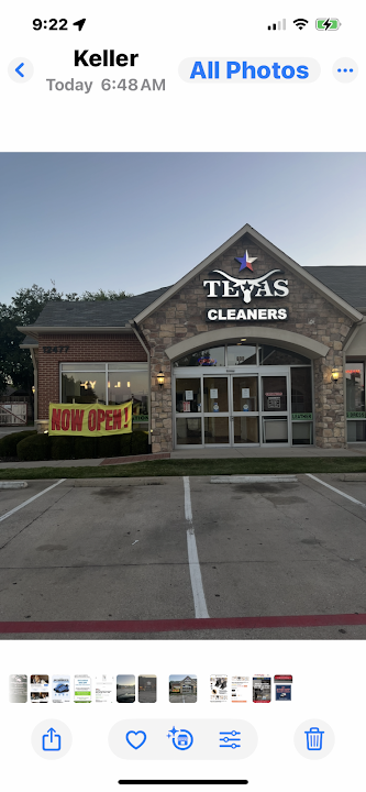 Texas 24/7 dry cleaners & laundry storefront photo from Google