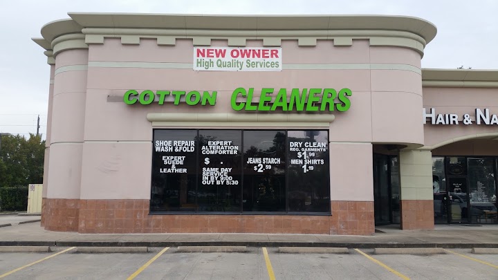 Cotton Cleaners storefront photo from Google