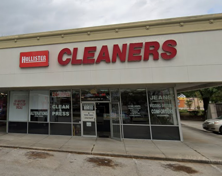 Hollister Cleaners storefront photo from Google