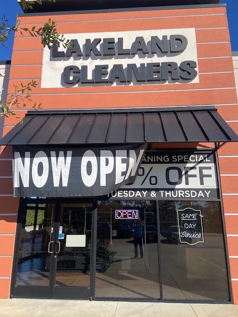 Lakeland Cleaners storefront photo from Google