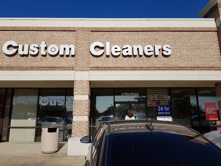 Custom Cleaners storefront photo from Google