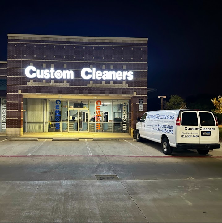 Custom Cleaners storefront photo from Google