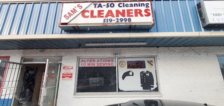 Sam's Cleaners storefront photo from Google