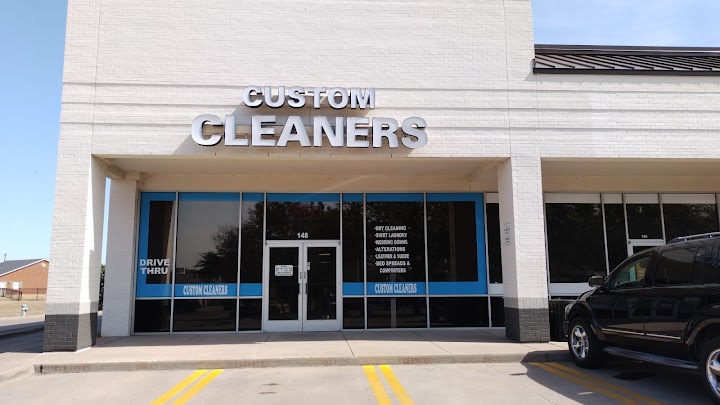 Custom Cleaners storefront photo from Google