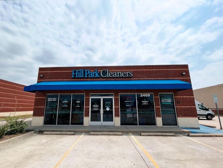 Hill Park Cleaners storefront photo from Google