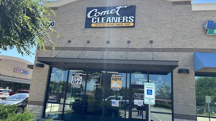 Comet Cleaners Express storefront photo from Google
