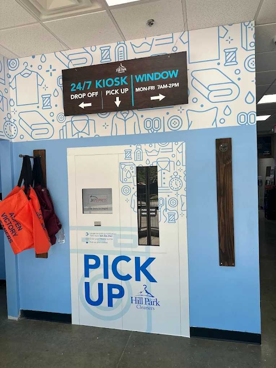 Hill Park Cleaners storefront photo from Google