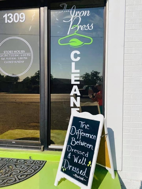 Iron Press Cleaners storefront photo from Google