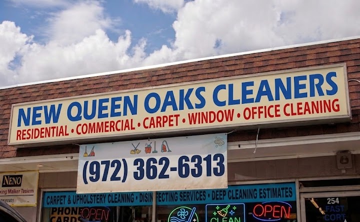 New Queen Oaks Cleaners storefront photo from Google