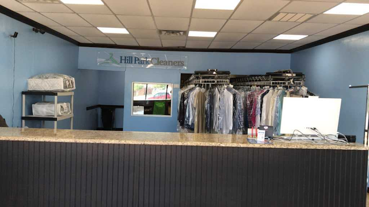 Hill Park Cleaners storefront photo from Google