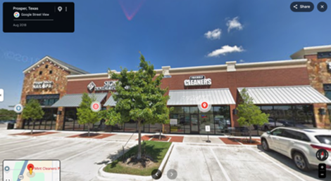 Friendly Cleaners storefront photo from Google