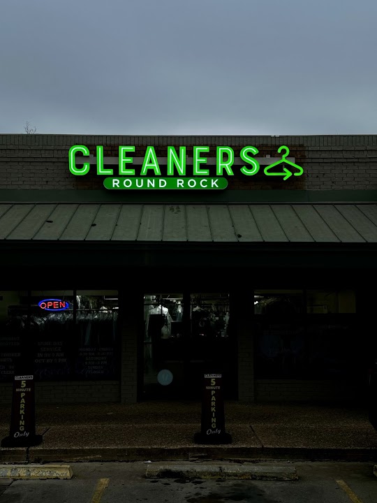 Round Rock Cleaners storefront photo from Google