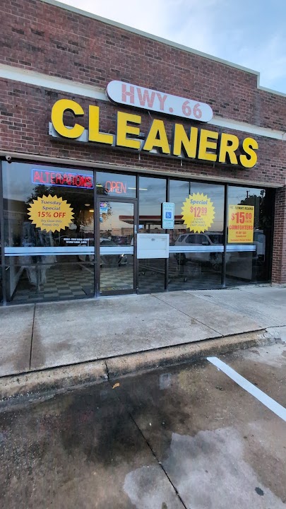 Hwy. 66 Cleaners storefront photo from Google
