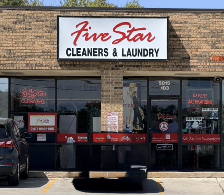Five Star Cleaners - De Zavala storefront photo from Google