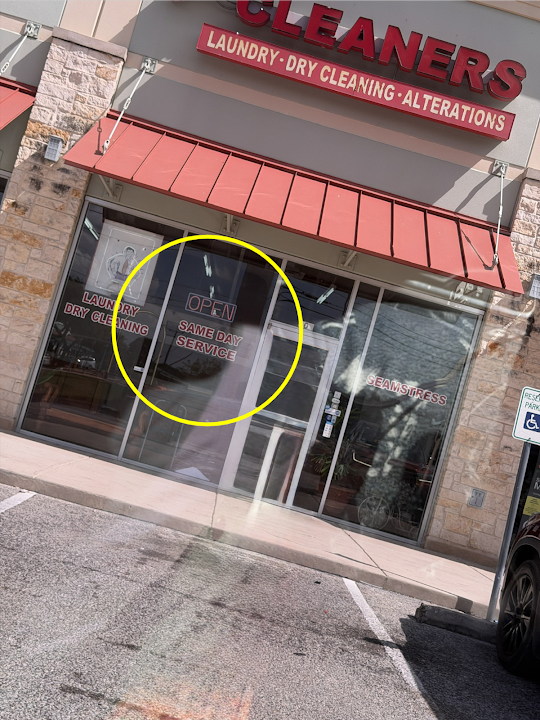 Jun's Cleaners storefront photo from Google