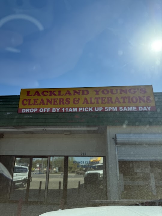 Young's Cleaners storefront photo from Google