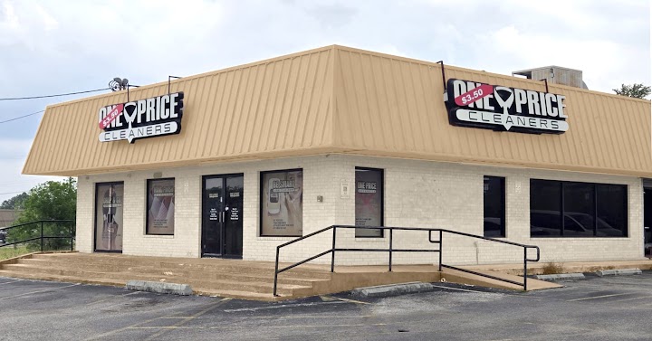 One Price Cleaners storefront photo from Google