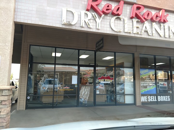 Red Rock Dry Cleaners storefront photo from Google