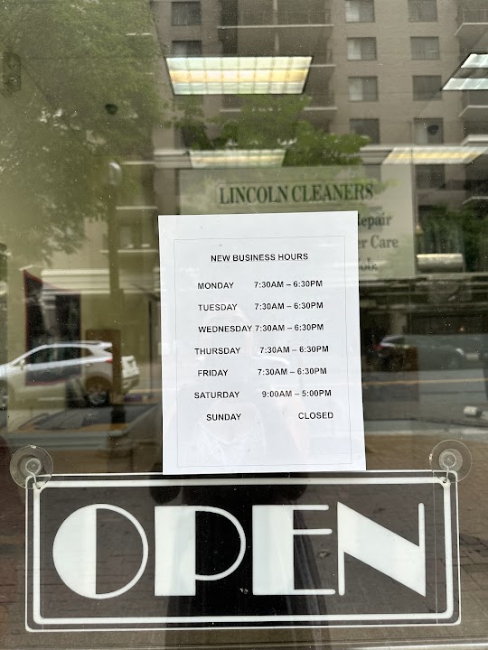 Lincoln Cleaners storefront photo from Google