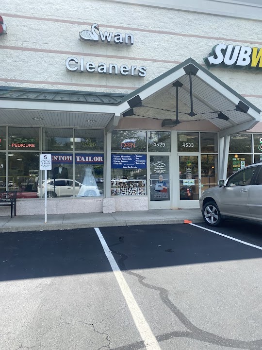 Swan Cleaners storefront photo from Google