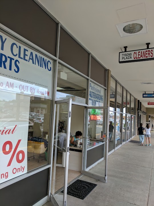 Tysons Plaza Cleaners storefront photo from Google