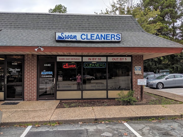 Swan Cleaners storefront photo from Google