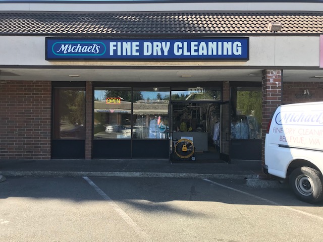 Michael's Fine Dry Cleaning storefront photo from Google