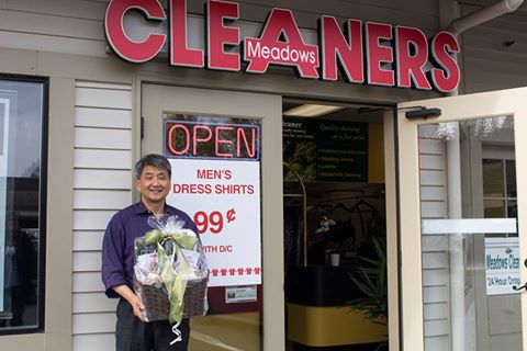 Meadows Dry Cleaners storefront photo from Google