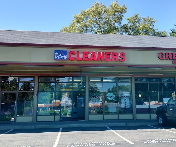Deluxe Dry Cleaners storefront photo from Google