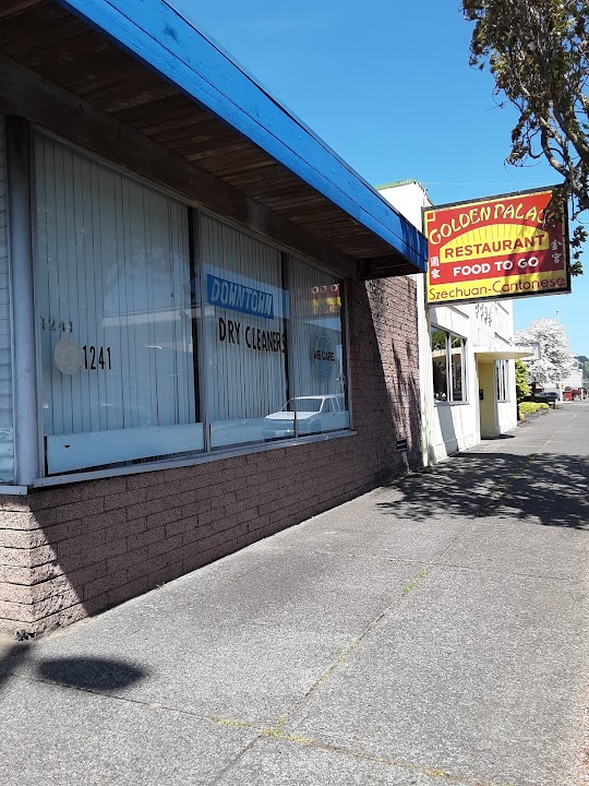 Downtown Cleaners storefront photo from Google