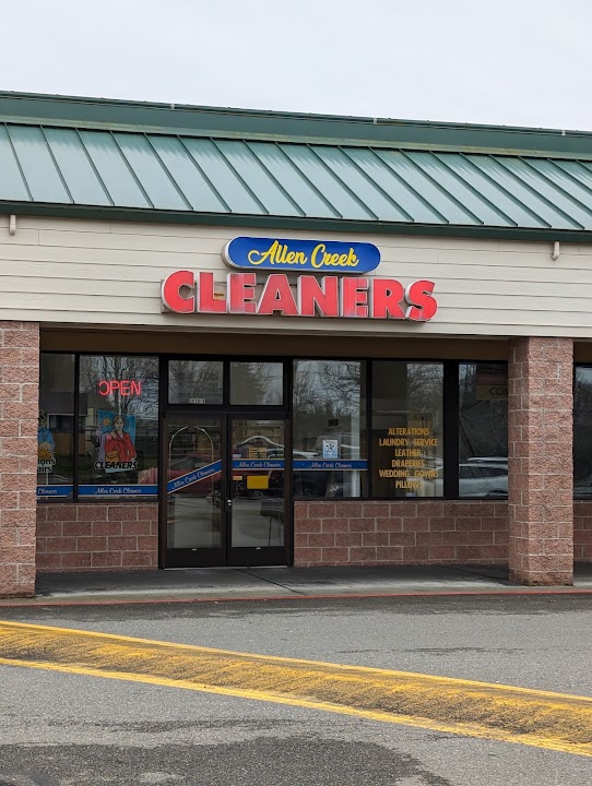 Allen Creek Dry Cleaners storefront photo from Google