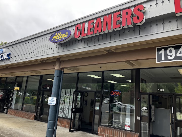 Allen's Cleaners storefront photo from Google