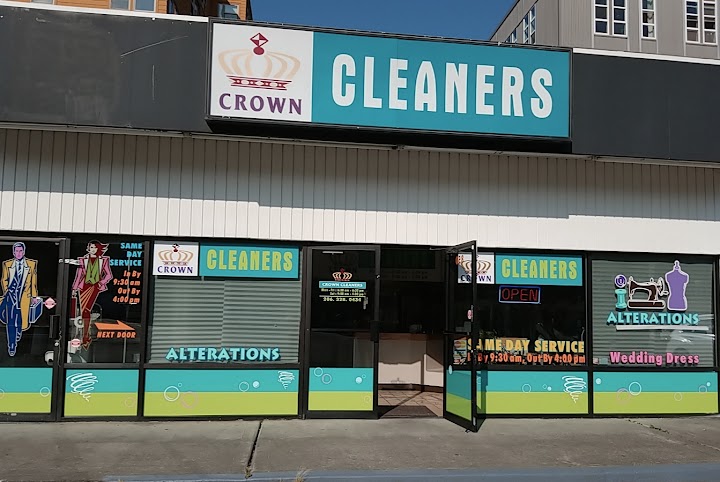 CROWN CLEANERS storefront photo from Google