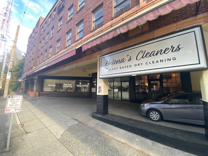 Helena's Cleaners storefront photo from Google