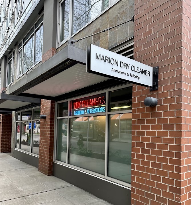 Marion Dry Cleaners storefront photo from Google