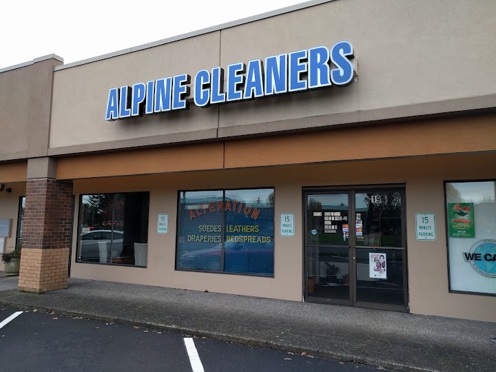 Alpine Dry Cleaning storefront photo from Google