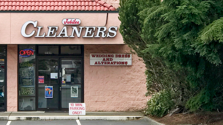 Jubilee Cleaners storefront photo from Google