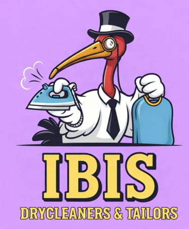 IBIS Dry Cleaners logo