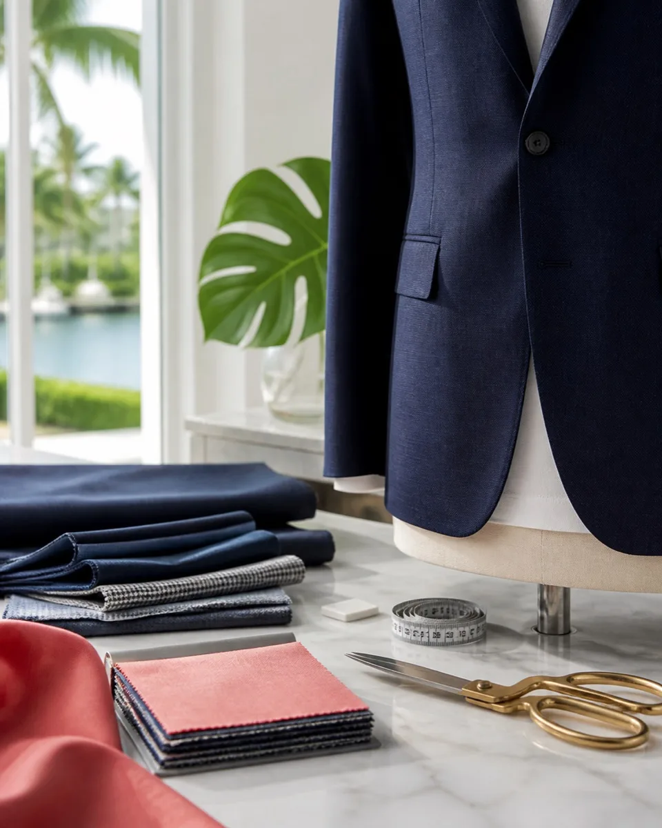 Tailoring studio editorial image